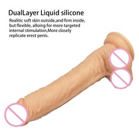 Vibromasseur réaliste en silicone avec 7 modes de vibration, télécommande sans fil, étanche IPX6, respectueux de l'environnement