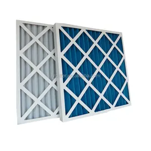 19x20x1 fırın metal/çerçeveli kağıt G3/G4 katlanabilir örgü pileli panel hava filtresi
