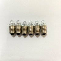 Ampoule de lampe torche 2,2 V, petite ampoule expérimentale, ampoule électrique à vis pour la physique