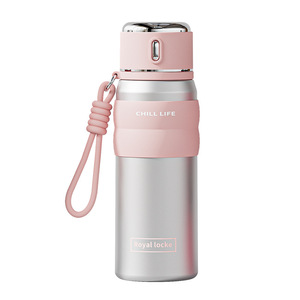 Tasse isotherme intelligente en acier inoxydable 316 de qualité alimentaire, design élégant, luxe léger, tasse à thé portable haut de gamme - Product Image 5