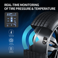 Capteur TPMS de pression des pneus de remplacement Autel MX universel couleur argent 433 MHz et 315 MHz pour voitures