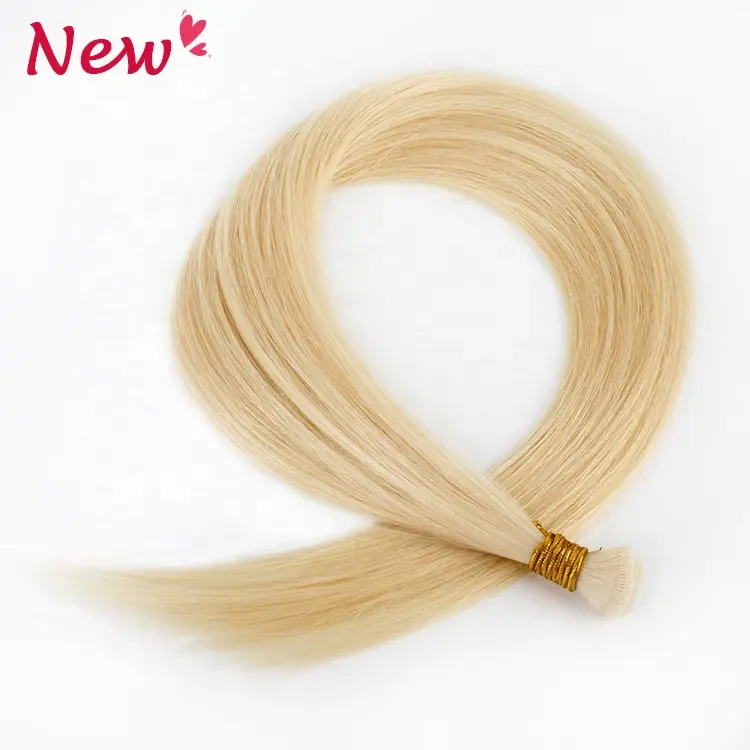 LeShine-extensiones de cabello indio para mujer, trama de cabello fino con cutículas en línea, 100%