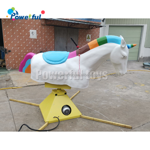 Xe Bò Cơ Khí Vui Chơi Giải Trí Lễ Hội Leo Núi Cưỡi Ngựa Kỳ Lân Bơm Hơi - Product Image 3