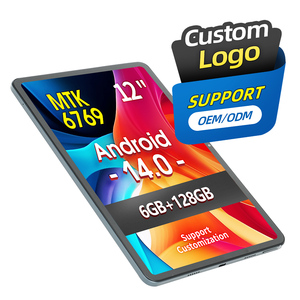 Máy tính bảng <span class=keywords><strong>Android</strong></span> 12 inch, vi xử lý Mtk6769 tám nhân, Wifi 2.4g+5g, màn hình Incell, bộ nhớ 6+128GB, giải trí, máy tính bảng <span class=keywords><strong>Android</strong></span> 12 inch - Product Image 1