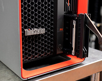 L enovo ThinkStation PX komputer Desktop, analisis Data pembelajaran dalam grafis Workstation perak 4410T 16G 2TB SATA 1850W