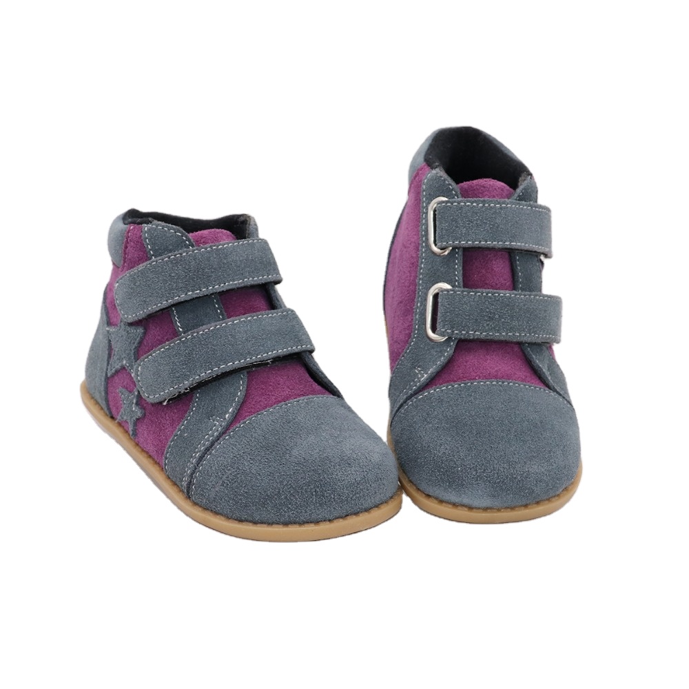 Ботинки TipsieToes из натуральной кожи, очень мягкие стильные, на плоской подошве, для маленьких мальчиков и девочек, подростков, подростков