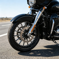 Jante de moto en aluminium forgé sur mesure VIMAS LG66 19-32 pouces pour roue avant, finition anodisée, compatible avec les modèles Davidson Touring 2008-2019