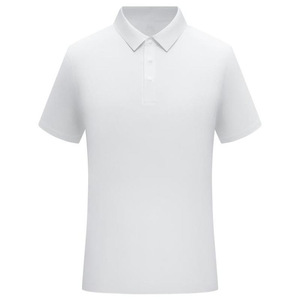 Camiseta Polo Promocional de Manga Corta, Azul Claro, Nailon Transpirable, Ropa de Trabajo de Verano, Uniforme Corporativo, Unisex, Corte Holgado - Product Image 2