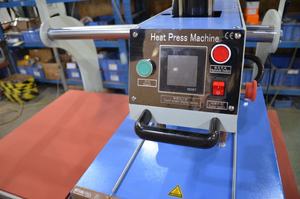 Mesin sublimasi pelat panas ganda 40*50 16*20 inci mesin tekanan panas hidrolik Label berlian garmen dengan penjajaran Laser - Product Image 6