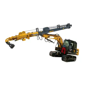 High efficiency collect eucalyptus, pine, fir, excavator forestry telescopic boom machinery accessories long reach 28 meters ar
