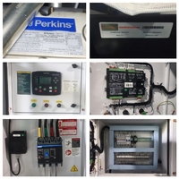 Generador Diésel MADO MDP138S 1106A-70T de 110kW 138kVA 150-300kVA Trifásico Súper Silencioso con Cubierta Insonorizada Tipo ATS