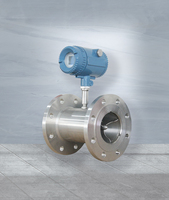 Stainless Steel Turbine Flow Meter OEM High Accuracy (+/-0.5%) Liquid/Water/Oil Treatment Measurement Flange 3 Year Warranty