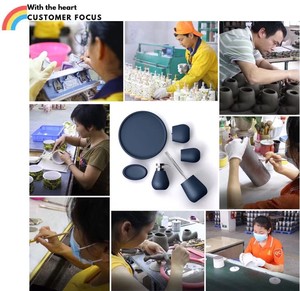 Nhà vệ sinh sản phẩm Matte men khách sạn trang trí OEM tùy chỉnh Bath Set gốm phòng tắm Set cho phòng tắm - Product Image 4