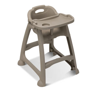 Silla de Comedor para Bebé Ajustable y Cómoda, Desmontable, Apilable, Silla Infantil de Patas Altas con Bandeja para Restaurante - Product Image 6