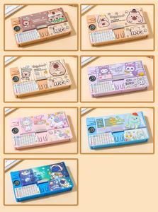 Boîte à crayons magnétique multifonctionnelle de grande capacité pour l'école avec <span class=keywords><strong>taille</strong></span>-<span class=keywords><strong>crayon</strong></span>, cadeau de papeterie mignon pour les enfants - Product Image 6