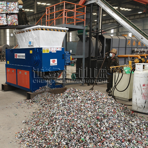 เครื่องย่อยพลาสติกแบบเพลาเดียวสำหรับท่อ ไม้ พลาสติก พาเลท ฟิล์ม ถุง ขวด - Product Image 6