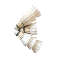 Volant de badminton professionnel en plumes de canard, classe A, sandwich 2 couches, liège écologique, niveau tournoi, personnalisé, durable, haute qualité usine