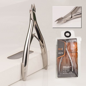 Logo Personnaliser Super Strong Sharp Pédicure Manucure Cutter Clipper Forger En Acier Inoxydable Nail <span class=keywords><strong>Cuticule</strong></span> Nipper 5mm Professionnel - Product Image 1