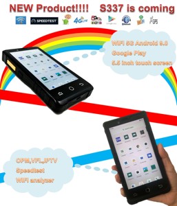 St327 V6 Viễn Thông kiểm tra PDA đa MÉT 1Gbps speedtest wifi tốc độ kiểm tra Google chơi Châu Âu phiên bản Android công nghiệp PDA - Product Image 4