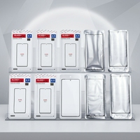 Verre de réparation 2-en-1 de qualité supérieure pour SAMSUNG S22 S23 S25 S26 avec OCA, verre en aluminosilicate haute performance, lentille d'écran à placage sous vide