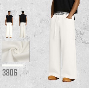 <span class=keywords><strong>Pantalon</strong></span> décontracté ample pour homme, de haute qualité, avec contraste de couleurs, <span class=keywords><strong>pantalon</strong></span> tendance - Product Image 3