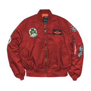 Blouson de travail <span class=keywords><strong>tendance</strong></span> à l'américaine pour hommes, combinaison de course pour le printemps et l'automne, éléments rétro, badge brodé avec fermeture éclair - Product Image 3