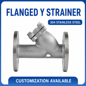 <span class=keywords><strong>Filtre</strong></span> <span class=keywords><strong>à</strong></span> grille en Y robuste <span class=keywords><strong>à</strong></span> brides pour systèmes industriels d'eau, d'huile, de gaz, de vapeur et de produits chimiques - Product Image 5