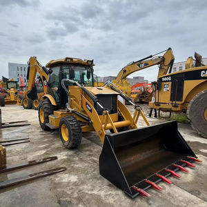 Usado para La retroexcavadora Cat 420F en buenas condiciones Excavadora retro con motor central y componentes del motor a la venta - Product Image 2