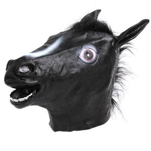 Disfraz de Caballo Divertido <span class=keywords><strong>Cyou</strong></span> DL176 al por Mayor, Disfraz de Animal de Látex para Adultos, Disfraz de Carnaval, Accesorio para Fiesta, Halloween, Pascua, Cosplay - Product Image 5