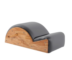 Peralatan Kebugaran Yoga kayu Maple Kustom mesin korektor tulang belakang leher dan pinggang peregangan Pilates tulang belakang untuk penggunaan rumah - Product Image 6