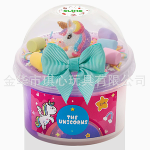 ฟังก์ ฟูวา ไทม์ คลาวด์ สไลม์ พร้อมตุ๊กตาหมีในภาชนะใส โบว์สีชมพู ป้ายสีฟ้า ของเล่นสำหรับเด็กทุกเพศ อายุ 5 ถึง 7 ปี - Product Image 2