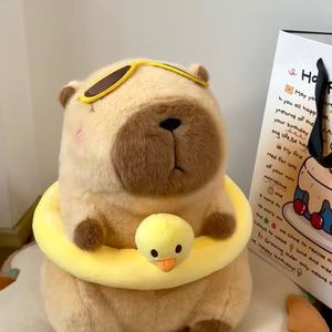 Peluche Capibara Ultra Morbido per Abbracciare, Decorazione Perfetta per Scrivania e Letto, Regalo Ideale per il Relax - Product Image 3