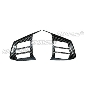 Volante de fibra de carbono con decoración brillante superior e inferior, modificación ligera mate para Subaru Forester 2013-2015 - Product Image 4
