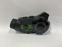   Talkie-walkie, Intercom Moto avec caméra, Étanche IP65, 2 voies 1000M, Lecture de musique, Guide vocal GPS, Radio FM