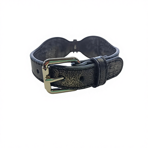 <span class=keywords><strong>Collar</strong></span> de Cuero de Lujo para Perro con Ajuste Acolchado para Caminar y Correr, Diseño de Alta Gama para Cachorros, Colores Personalizados - Product Image 3