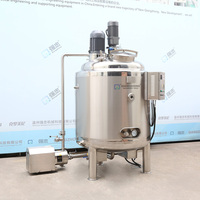 Mélangeur industriel à palette pour application liquide, mélangeur pour huile de cuisson comestible/machine à mélanger les parfums et les huiles essentielles scellée