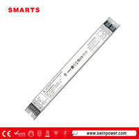 Transformador NFC de iluminación LED de corriente constante inteligente DALI-2 PUSH Delgado ultra fino, controlador led electrónico de 40W