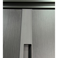 Nueva Puerta Exterior de Acero con Marco, Diseño Moderno, Seguridad, Prevención de Incendios, Antibalas, Acabado Gris