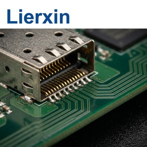 Carte réseau serveur IA Lierxin LEX-AISVR-NIC HDI 1-24 couches, carte PCB personnalisée, haute vitesse 400G/800G InfiniBand RoCE, conception à faible perte - Product Image 3