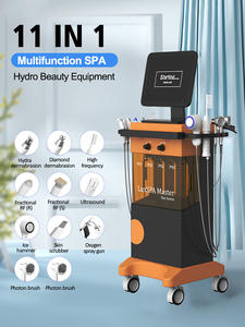 Máquina Profesional de <span class=keywords><strong>Limpieza</strong></span> Facial 11 en 1 con Oxígeno, Dermoabrasión con Agua, Reafirmación de la Piel, Rejuvenecimiento Cutáneo, Oxígeno Jet Peel - Product Image 2