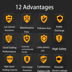 Pack de stockage d'énergie Y0.8-12FR <span class=keywords><strong>12V</strong></span> 0.8AH, <span class=keywords><strong>batterie</strong></span> de refroidissement dédiée aux instruments médicaux de précision - Product Image 3