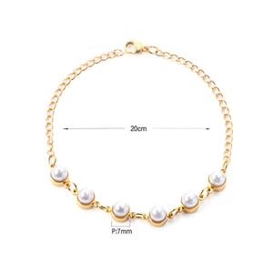 Ason - Nueva Pulsera de Cadena con Colgante de Perla, Diseño de Brazalete de Moda para Niñas Pequeñas - Product Image 2