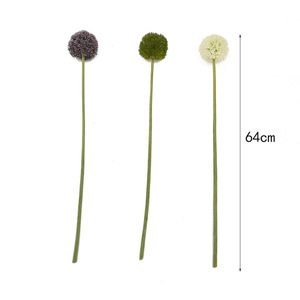 Fleur artificielle d'oignon en forme <span class=keywords><strong>de</strong></span> <span class=keywords><strong>globe</strong></span>, bouquet <span class=keywords><strong>de</strong></span> mariage, centre <span class=keywords><strong>de</strong></span> table, arrangement floral pour fête, décoration d'événements nuptiaux - Product Image 5