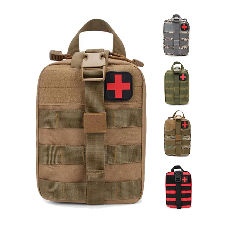 Shero Accessory Bag 1000d Emergency Molle Pouch Rip-away Tactical Medical First Aid Kit For Outdoor Traveling Survival