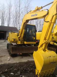 Excavadora sobre orugas Komatsu usada, máquina antigua de 6 toneladas con bomba de engranajes, componentes centrales PLC a la venta en Shanghai, China - Product Image 6