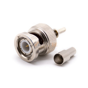 موصل <span class=keywords><strong>BNC</strong></span> عالي الدقة لكاميرات المراقبة بمقاومة 75 أوم وفقدان استرجاع منخفض للفيديو بدقة 4K، متوافق مع أدوات التثبيت القياسية - Product Image 2