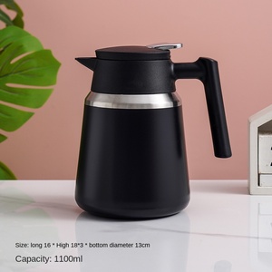Stainless Steel 304 Large Capacity Thermos <strong>Teapot</strong> 12-24 Hours <strong>Thermal</strong> Insulation Kettle Modern Design for Household Outdoor Use - Product Image 4