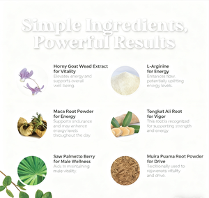 ODM Horny Goat Weed Maca Root Tribulus Terrestris Capsules Mélange Herbal pour l'Énergie, l'Endurance, le Renforcement Musculaire, Suppléments Masculins - Product Image 2