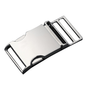 Hebilla Metálica Jiuyuan de Aleación de Zinc Plateada Ajustable para Mochila, Equipaje y Accesorios de Bolsa Q023-25 - Product Image 4