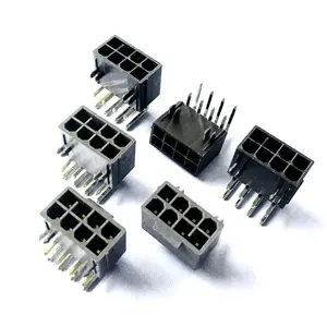 Molex 4.2mm 5556 5557 passo da 2 a 24 Pin vie Multi connettore Plug set maschio + femmina + terminale in bianco e nero